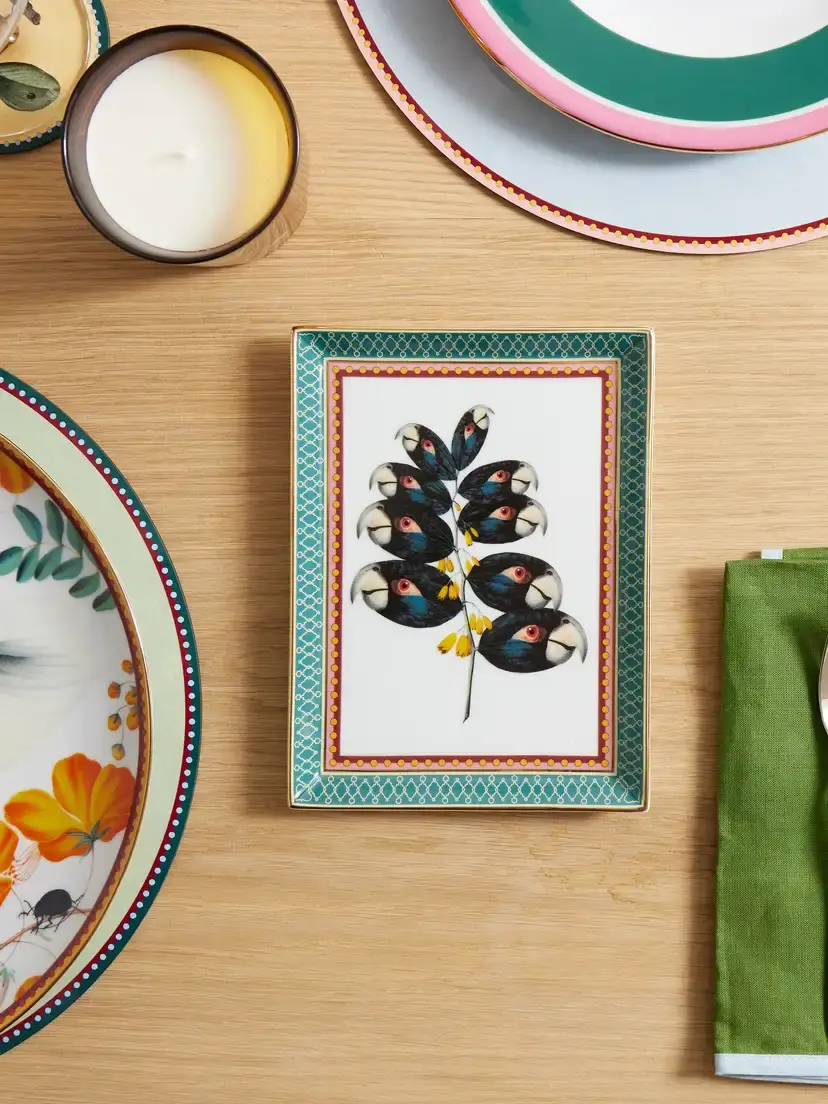 La DoubleJ + Beto Val Gold-plated Porcelain Tray | Thumbnail 4