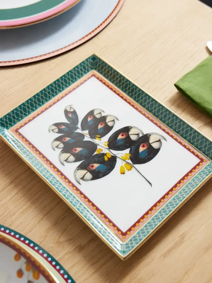 La DoubleJ + Beto Val Gold-plated Porcelain Tray | Thumbnail 5