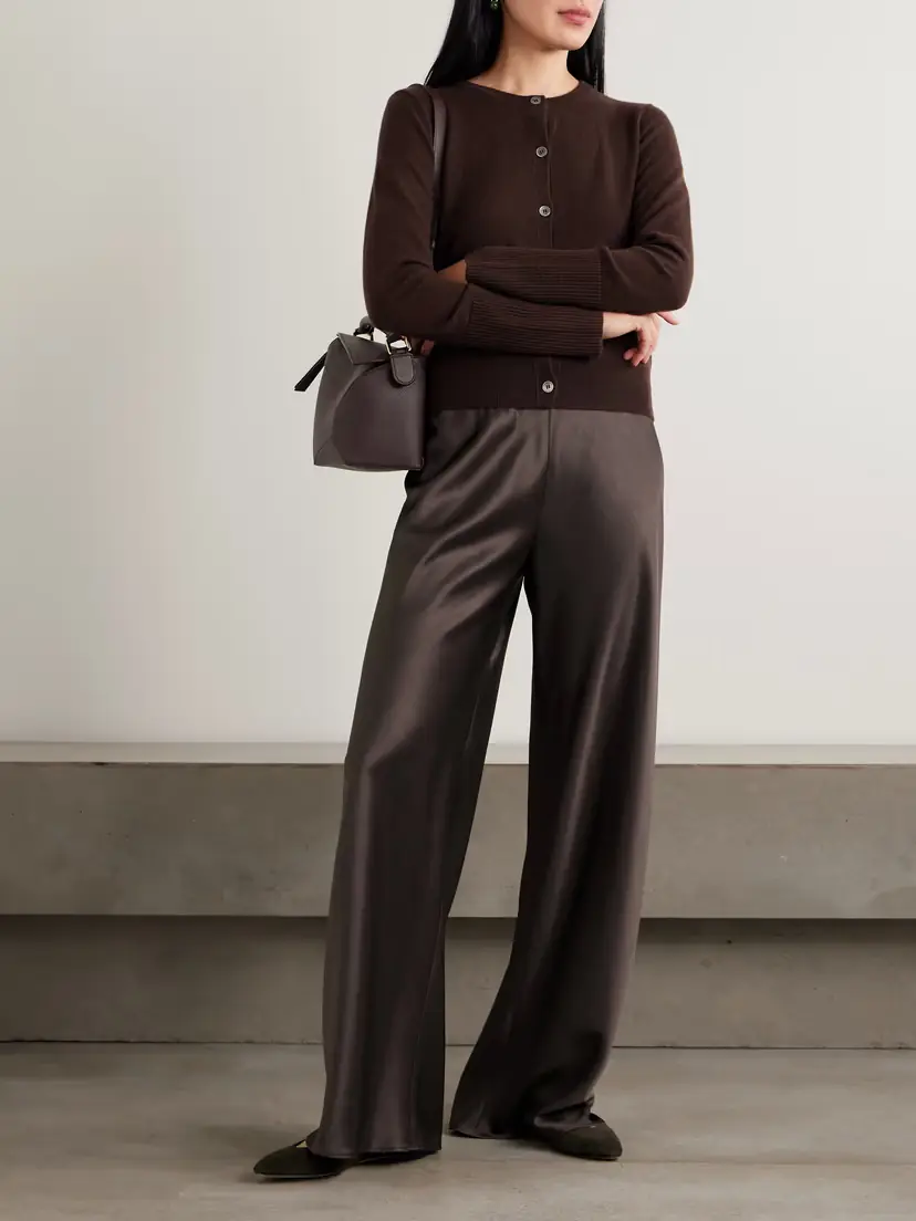 La Ligne Colby Satin Wide-leg Pants | Thumbnail 2