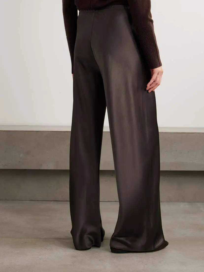 La Ligne Colby Satin Wide-leg Pants | Thumbnail 4