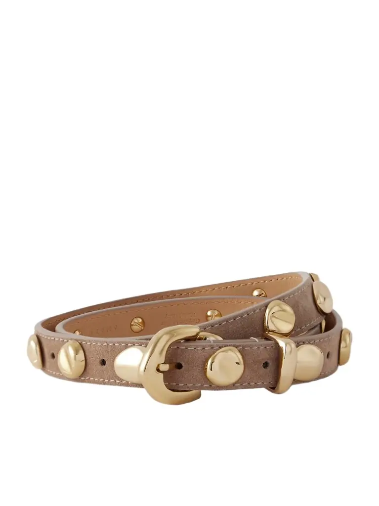 The Vaal Studded Suede Belt The Vaal Studded Suede Belt