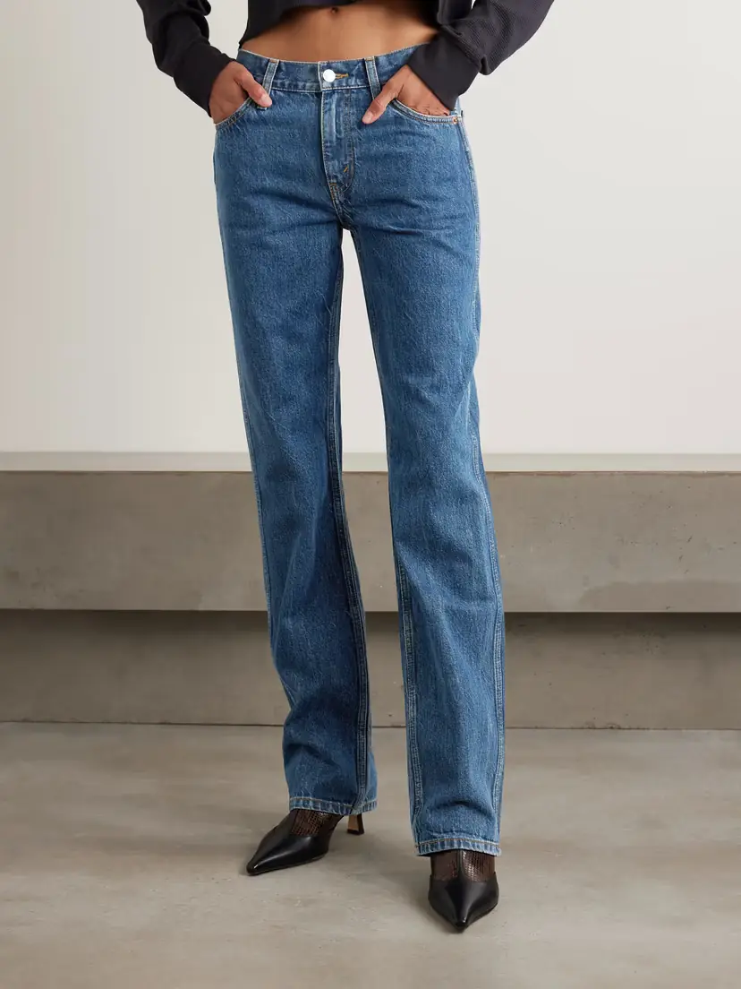 RE/DONE 90s High-rise Straight-leg Jeans | Thumbnail 3