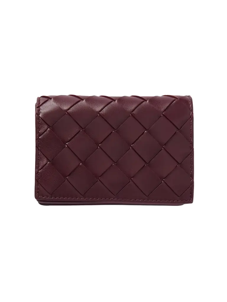Bottega Veneta Intrecciato Leather Cardholder | Image 1 Bottega Veneta Intrecciato Leather Cardholder | Image 1