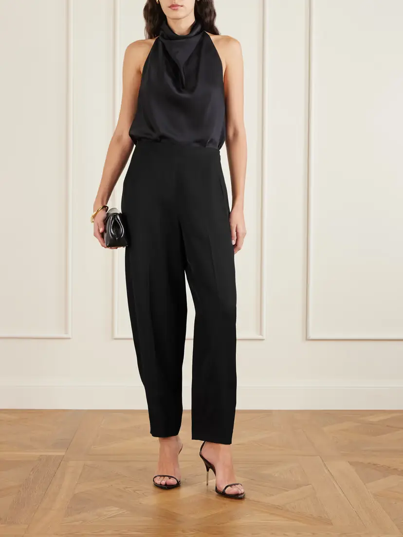 FFORME Yvette Twill Barrel-leg Pants | Thumbnail 2
