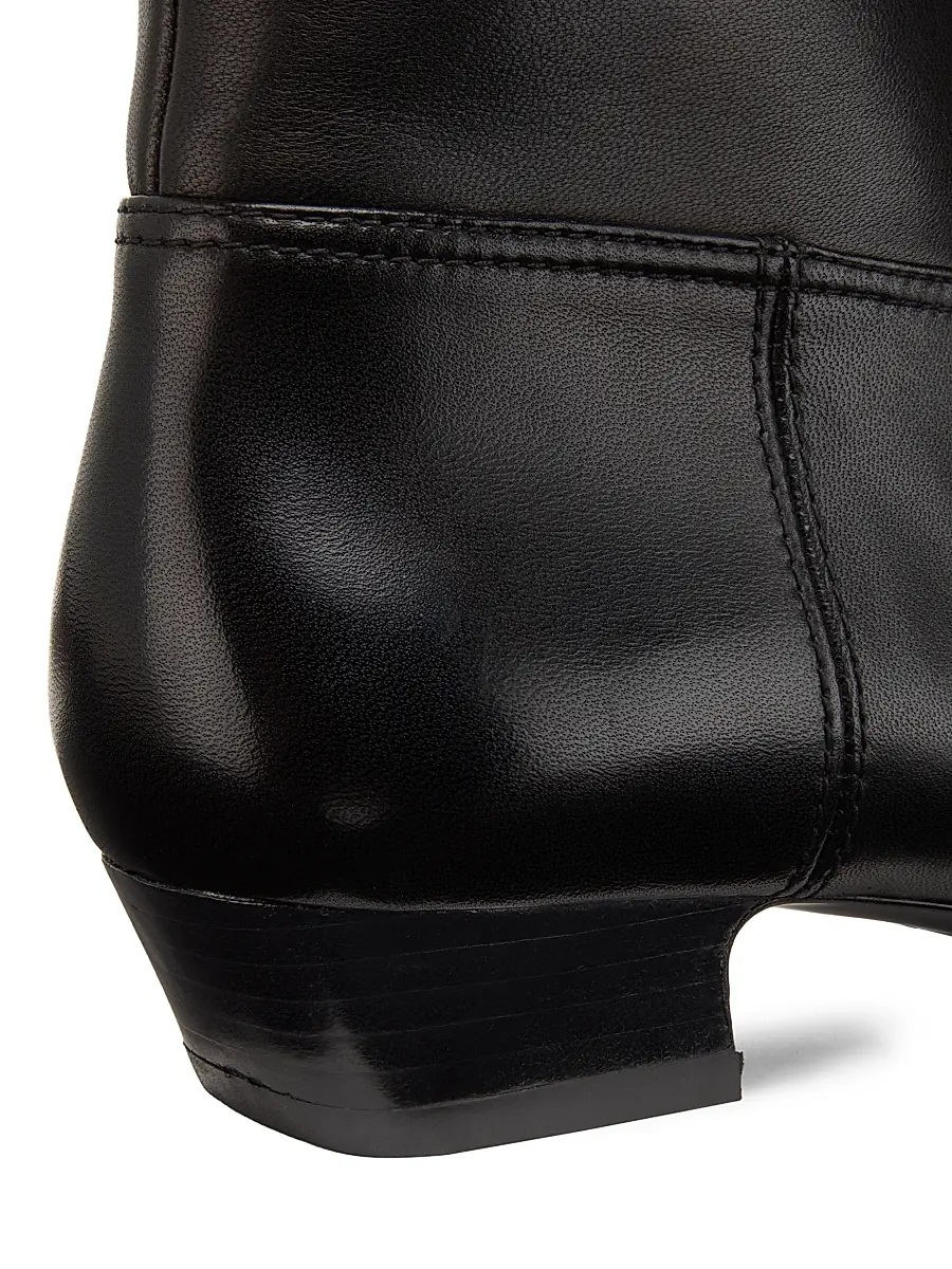 Stuart Weitzman Women's Stassi Leather Ankle Boots | Thumbnail 5 Stuart Weitzman Women's Stassi Leather Ankle Boots | Thumbnail 5