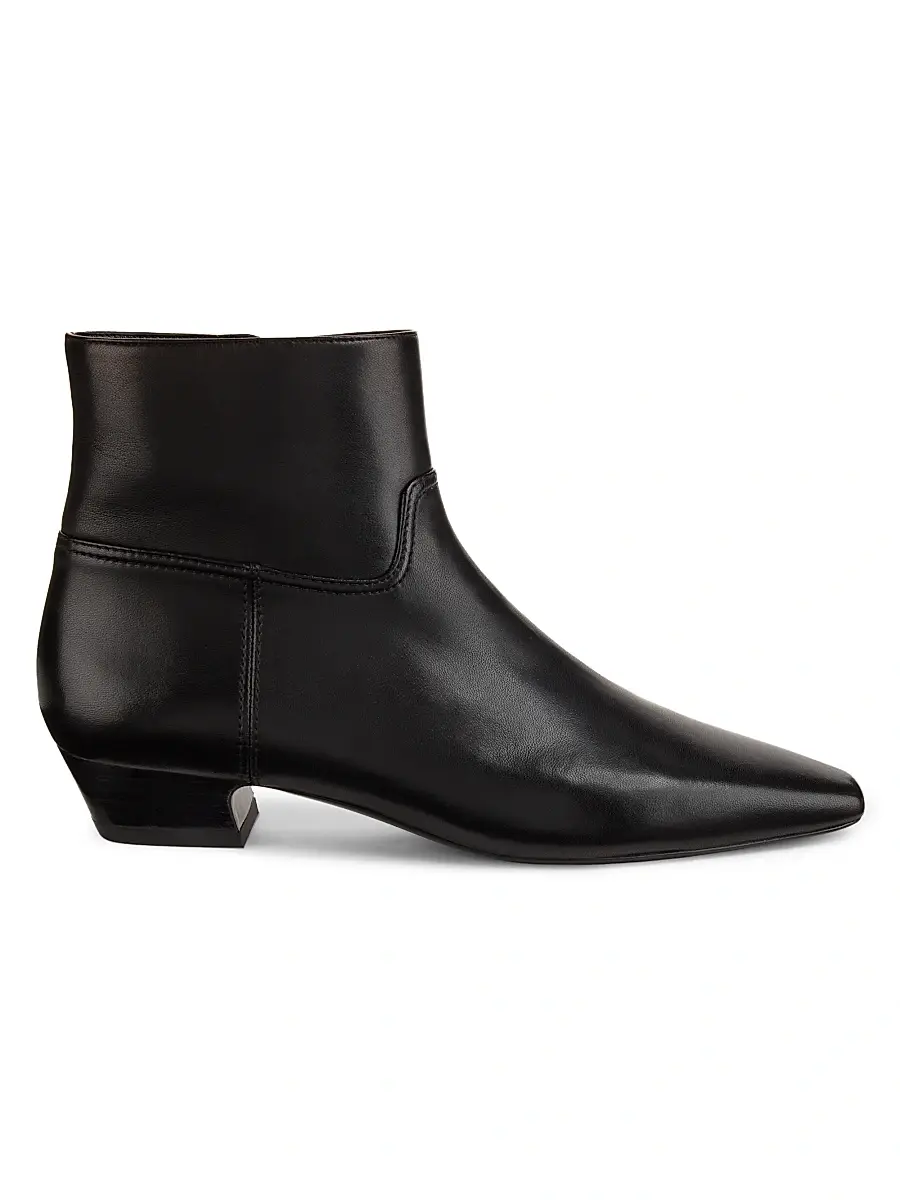 Stuart Weitzman Women's Stassi Leather Ankle Boots