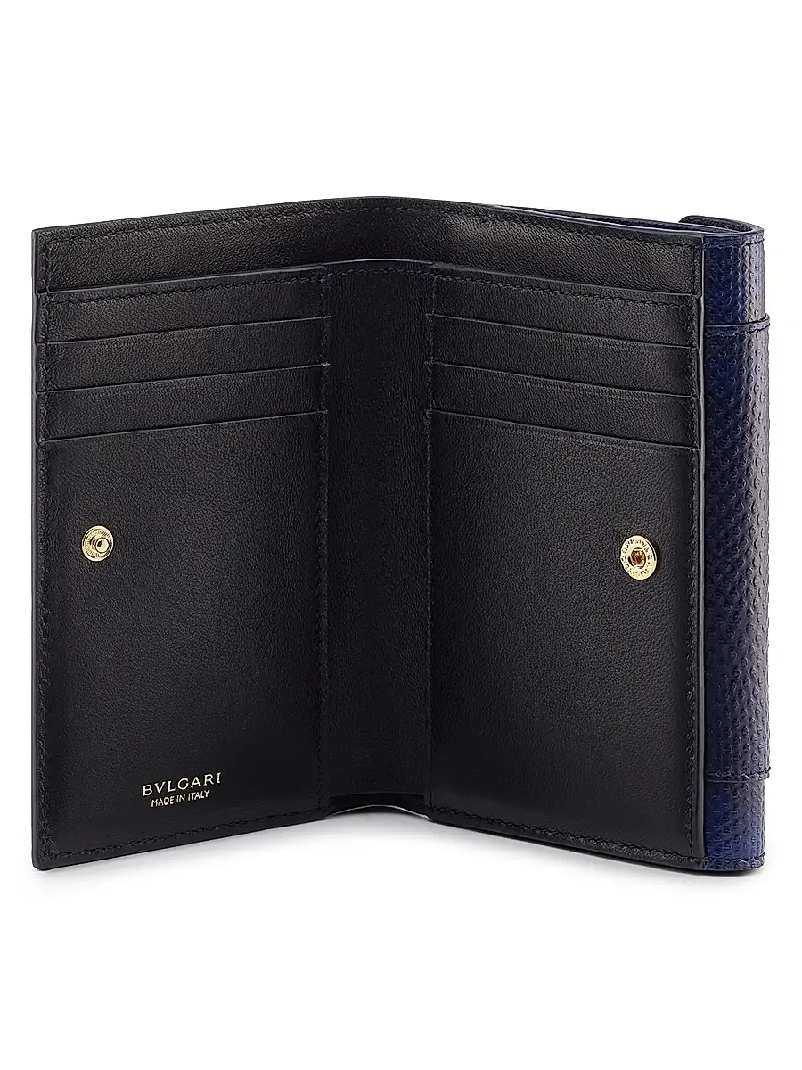 BVLGARI Women's Serpenti Forever Embossed Leather Pochette | Thumbnail 2 BVLGARI Women's Serpenti Forever Embossed Leather Pochette | Thumbnail 2