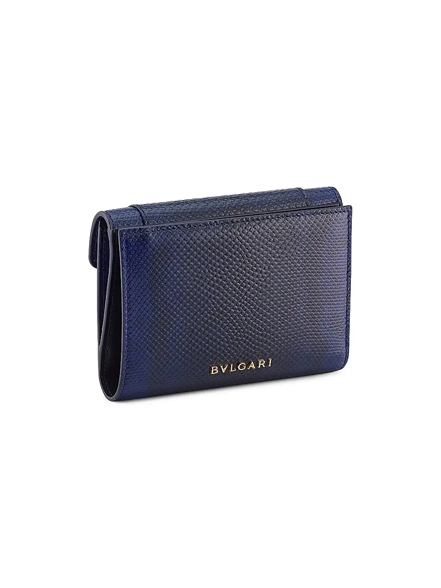BVLGARI Women's Serpenti Forever Embossed Leather Pochette | Thumbnail 3 BVLGARI Women's Serpenti Forever Embossed Leather Pochette | Thumbnail 3