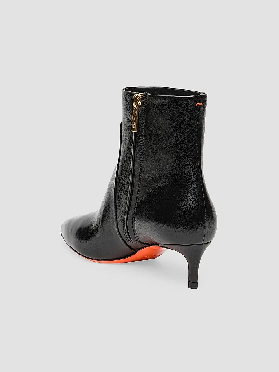 Santoni Women's 45MM Leather Kitten-Heel Ankle Boots | Thumbnail 9 Santoni Women's 45MM Leather Kitten-Heel Ankle Boots | Thumbnail 9