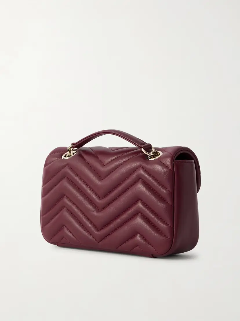 Gucci Gg Marmont 2.0 Quilted Leather Shoulder Bag | Thumbnail 4 Gucci Gg Marmont 2.0 Quilted Leather Shoulder Bag | Thumbnail 4