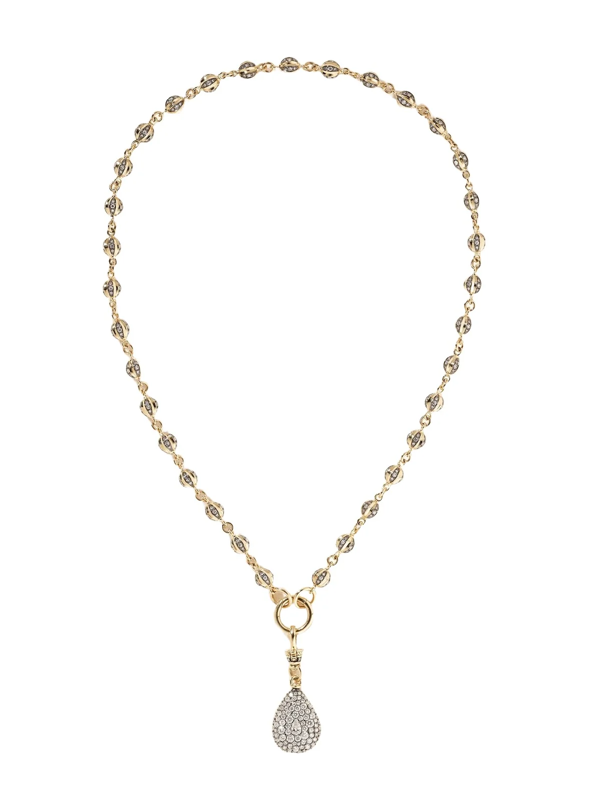 14-karat Gold Diamond Necklace 14-karat Gold Diamond Necklace