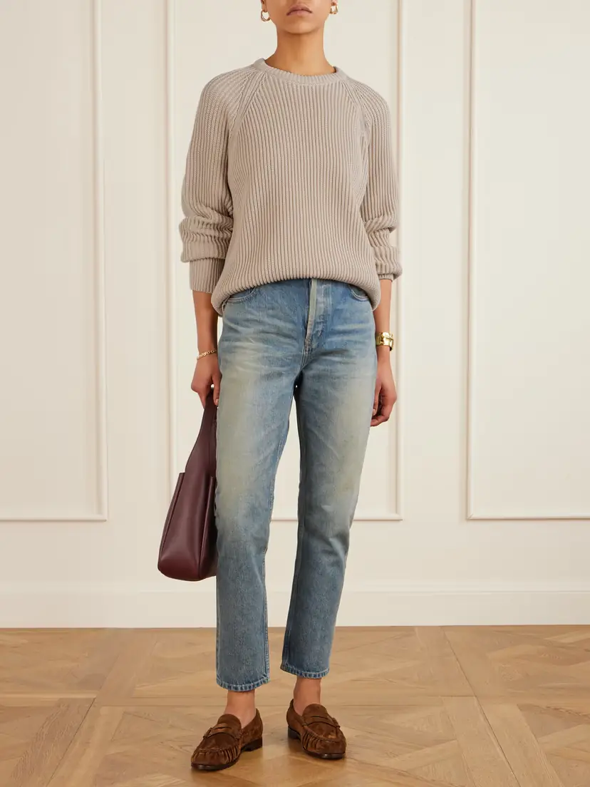 Saint Laurent High-rise Slim-leg Jeans | Thumbnail 2