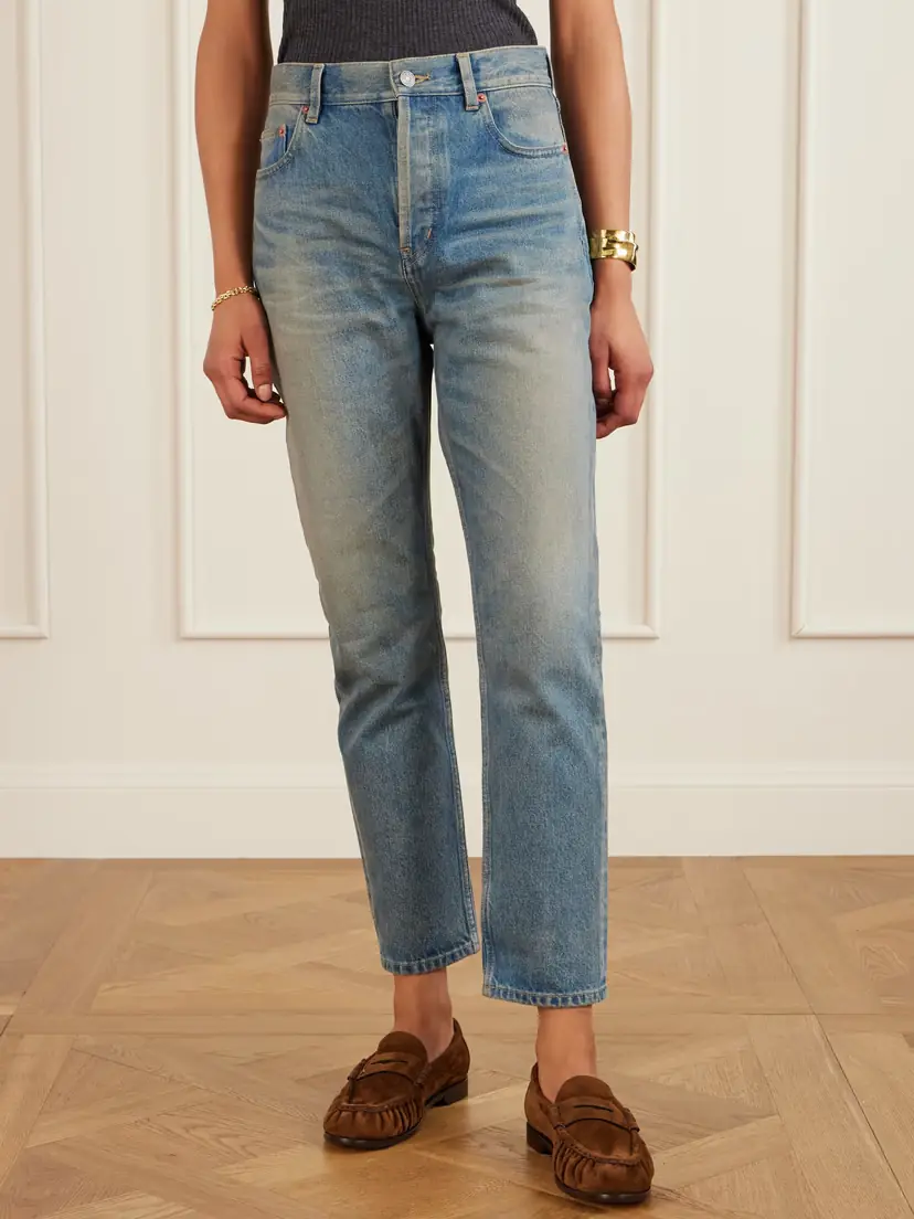 Saint Laurent High-rise Slim-leg Jeans | Thumbnail 3
