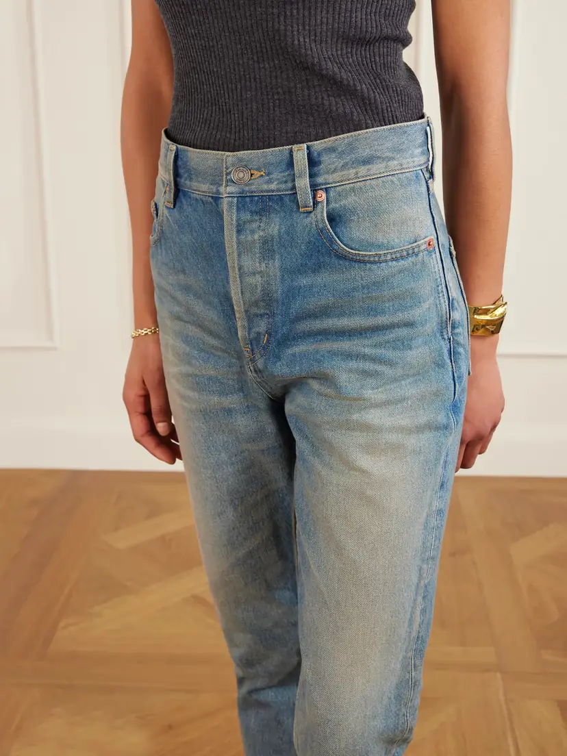 Saint Laurent High-rise Slim-leg Jeans | Thumbnail 5