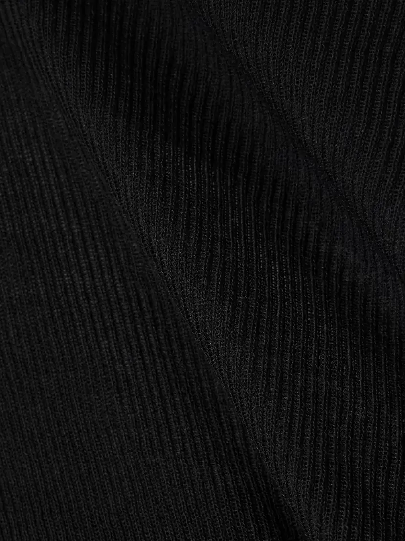 Deiji Studios Fine Knot Recycled Ribbed-knit Halterneck Top | Thumbnail 4