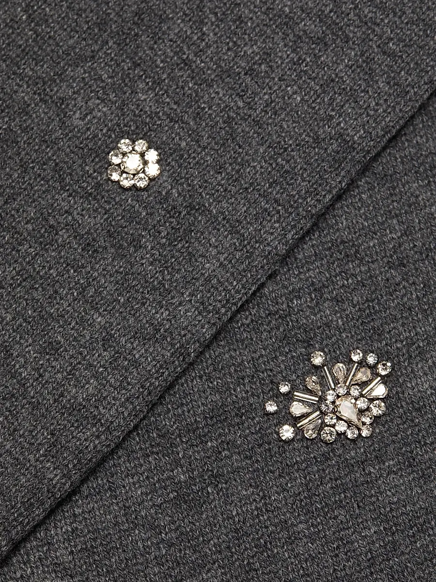 Simkhai Women's Kandace Embellished Wool-Cashmere Joggers | Thumbnail 7 Simkhai Women's Kandace Embellished Wool-Cashmere Joggers | Thumbnail 7