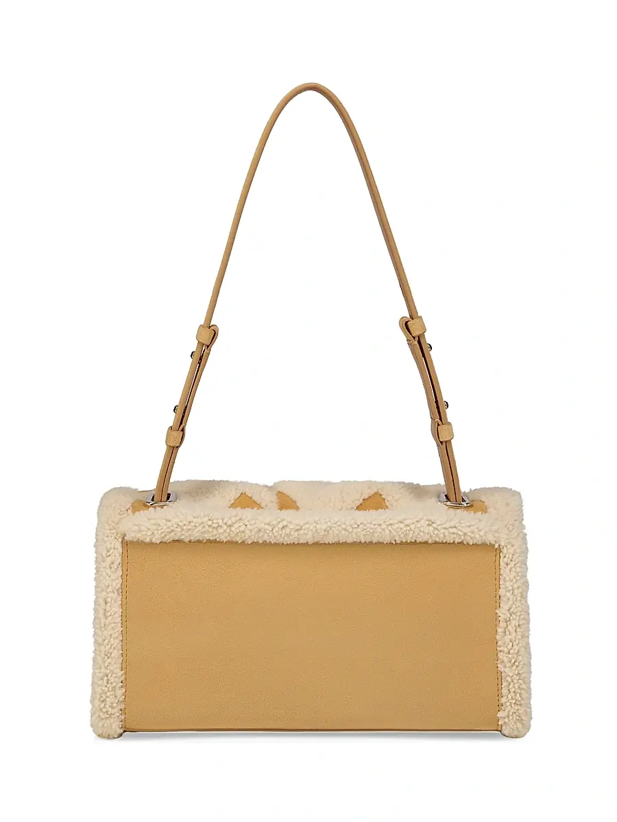 Christian Louboutin Women's Baggy Shoulder Bag - Beige | Thumbnail 3 Christian Louboutin Women's Baggy Shoulder Bag - Beige | Thumbnail 3
