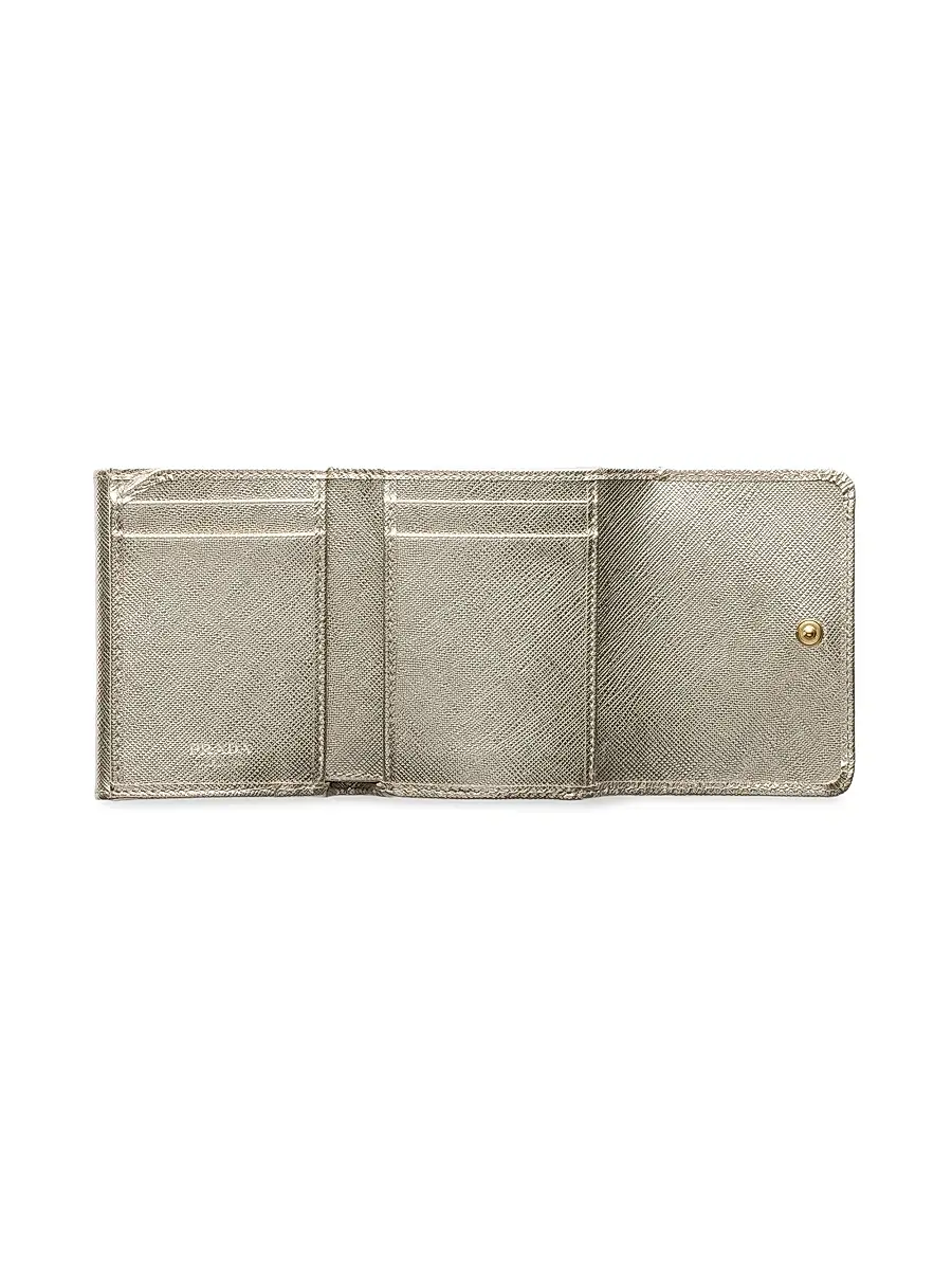 Prada Women's Small Saffiano Leather Wallet | Thumbnail 2 Prada Women's Small Saffiano Leather Wallet | Thumbnail 2