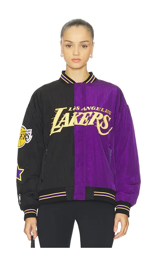 Terez x REVOLVE Lakers Multi Logo Bomber | Thumbnail 2