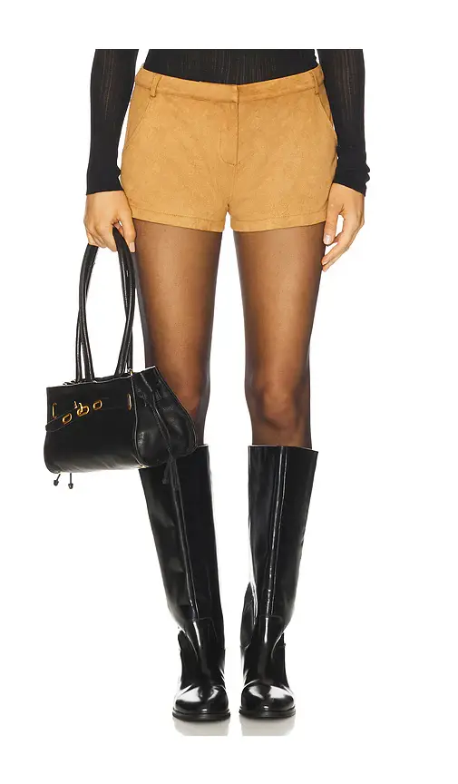 Runaway The Label Zaela Mini Shorts | Image 1 Runaway The Label Zaela Mini Shorts | Image 1