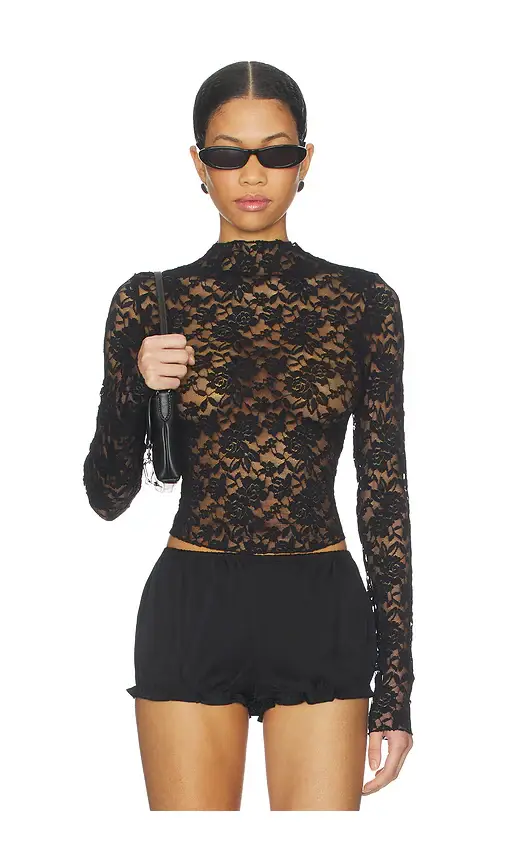 LIONESS Hamptons Long Sleeve Top | Image 1 LIONESS Hamptons Long Sleeve Top | Image 1