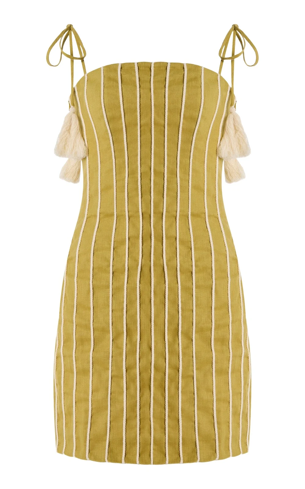 ANDRES OTALORA Exclusive Postales Linen Mini Dress