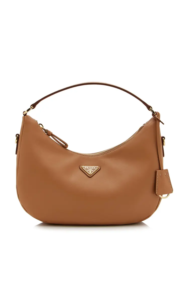 Prada Arqué Leather Shoulder Bag | Thumbnail 3 Prada Arqué Leather Shoulder Bag | Thumbnail 3