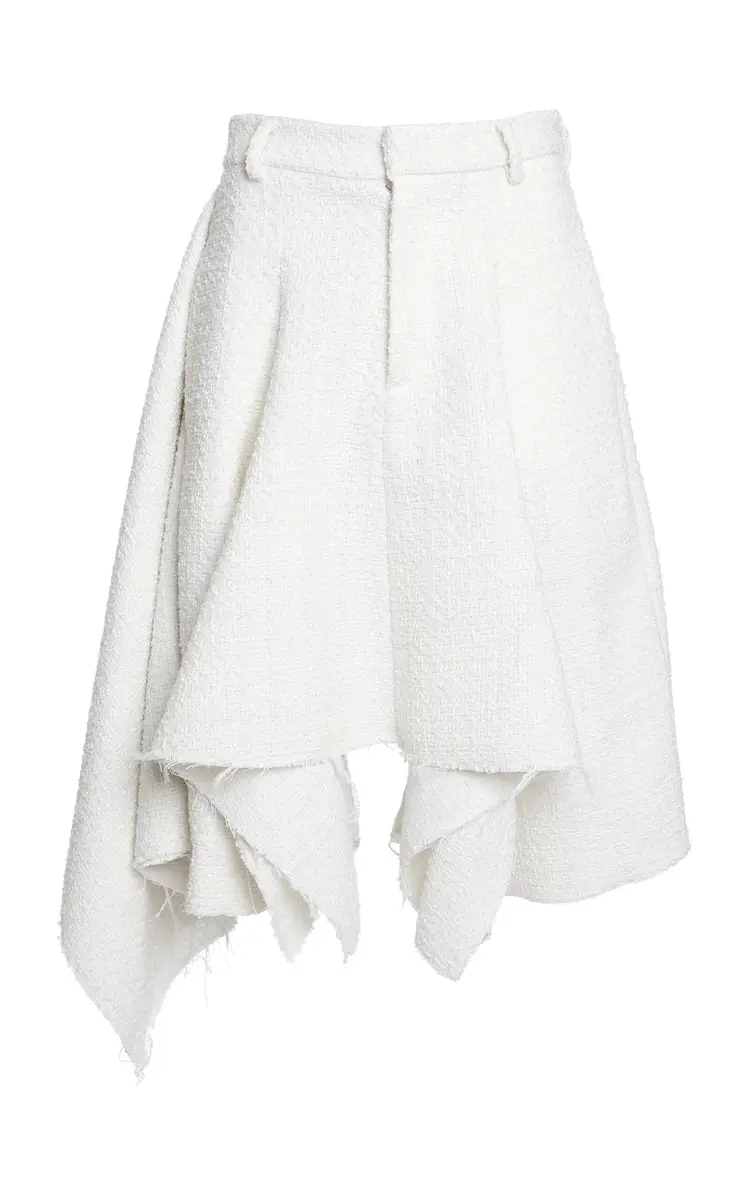 Niccolò Pasqualetti Nave Bouclé Tweed Midi Skort | Image 1 Niccolò Pasqualetti Nave Bouclé Tweed Midi Skort | Image 1
