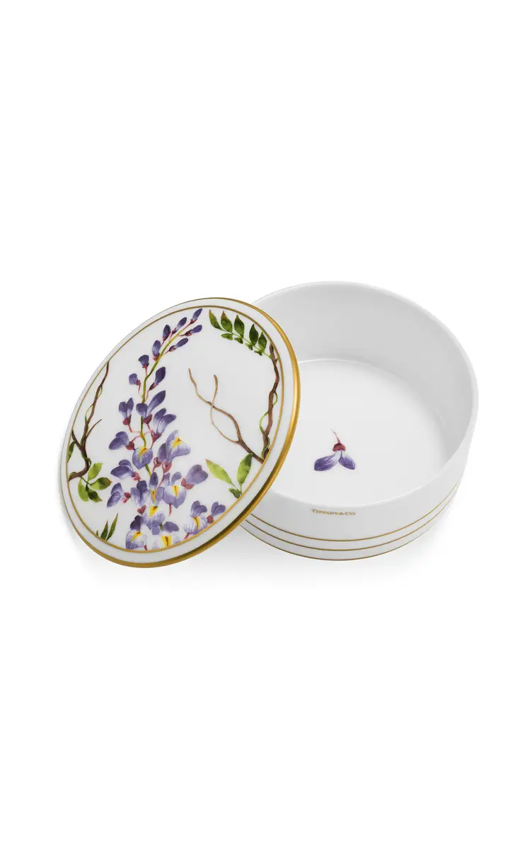 Tiffany & Co. Exclusive Wisteria Medium China Box - Multi | Thumbnail 2 Tiffany & Co. Exclusive Wisteria Medium China Box - Multi | Thumbnail 2
