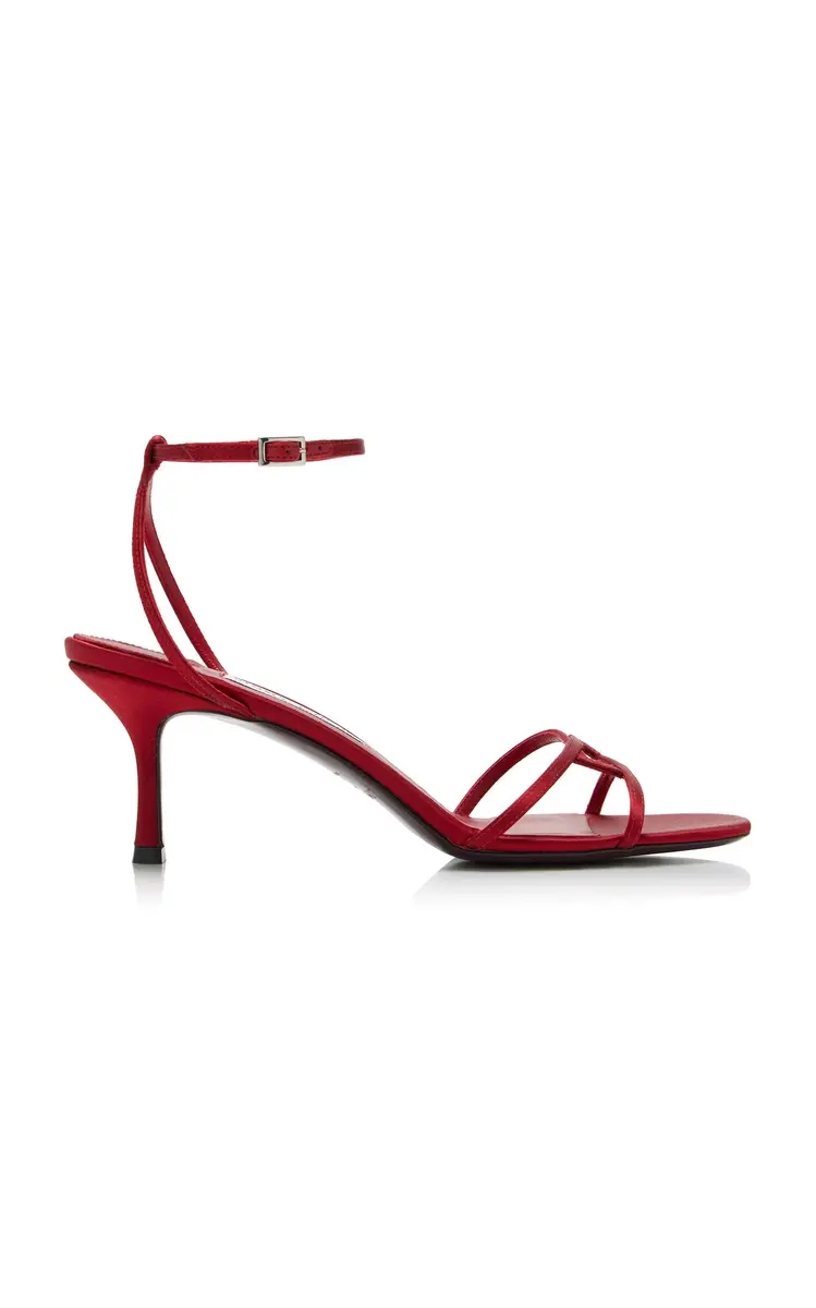 Jimmy Choo 1998 Leo Satin Sandals | Thumbnail 7