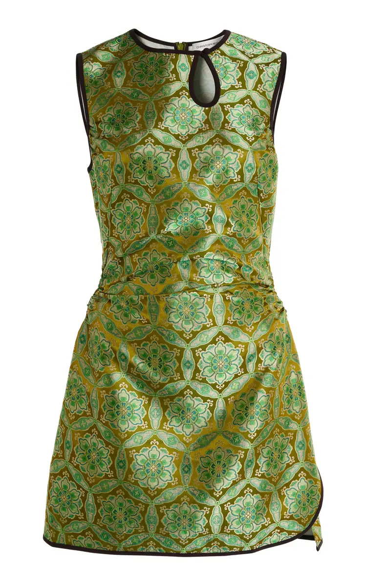 Christopher Esber Palmira Brocade Mini Tank Dress | Thumbnail 4 Christopher Esber Palmira Brocade Mini Tank Dress | Thumbnail 4