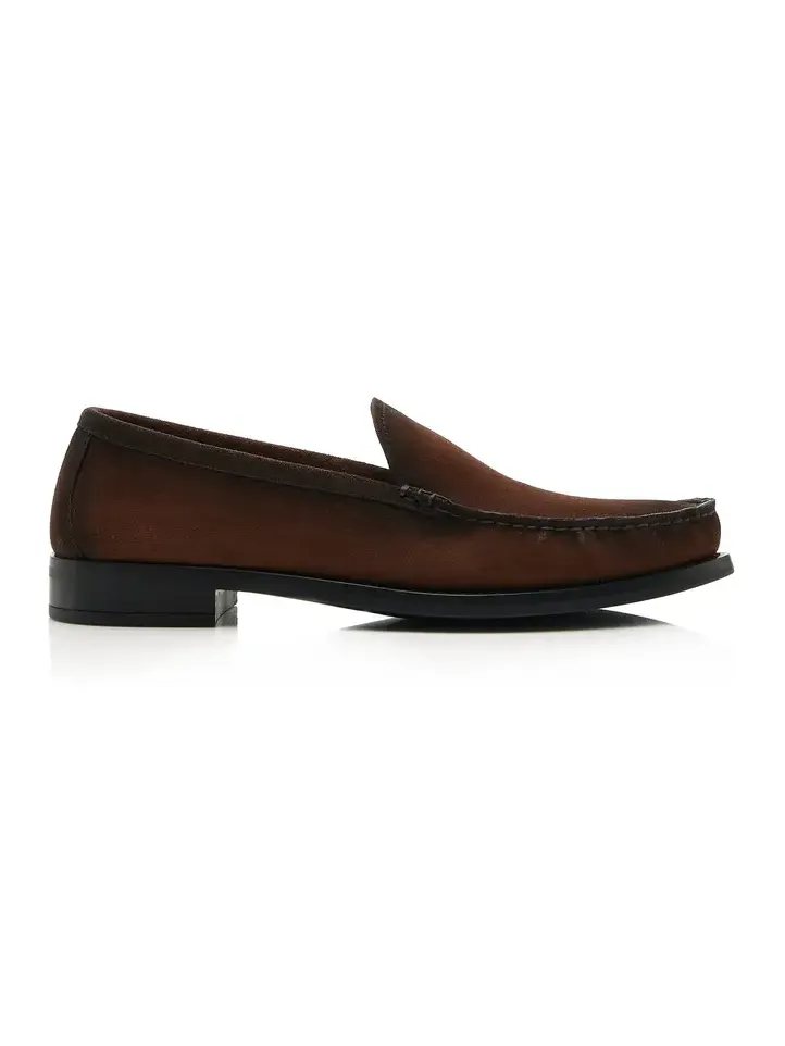 Suede Loafers