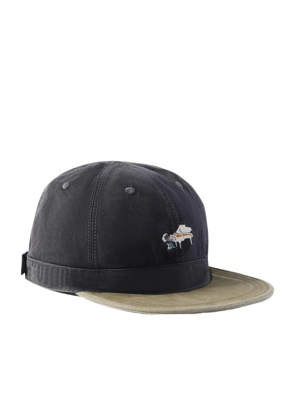 Life Scherzo Chino Brimfield Embroidered Cotton-Twill Cap - Men Life Scherzo Chino Brimfield Embroidered Cotton-Twill Cap - Men