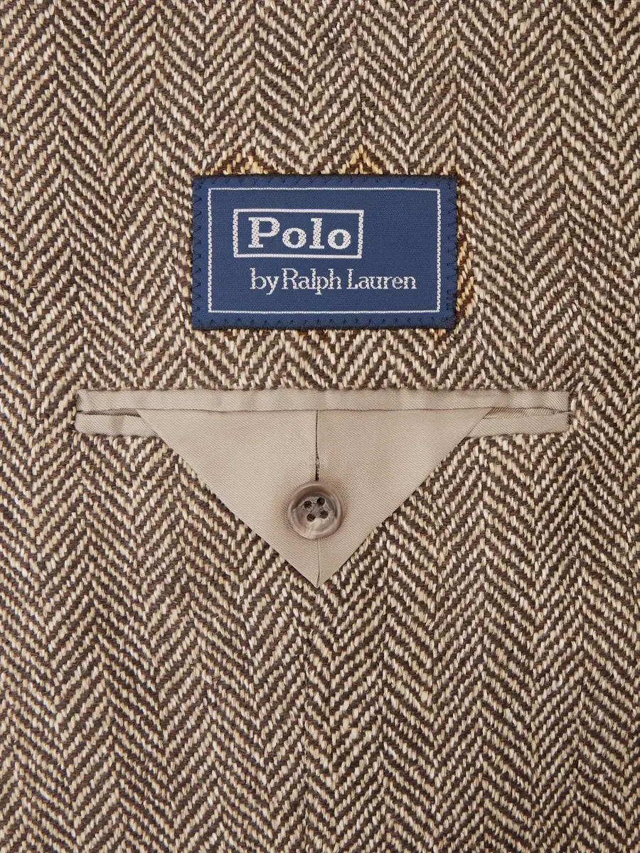 Polo Ralph Lauren Herringbone Linen, Silk and Wool-Blend Blazer - Men | Thumbnail 6 Polo Ralph Lauren Herringbone Linen, Silk and Wool-Blend Blazer - Men | Thumbnail 6