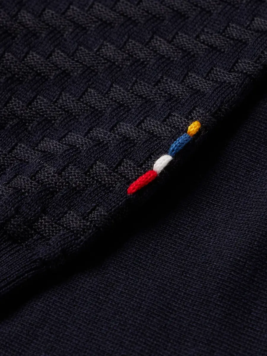 Orlebar Brown Horton Silk and Cotton-Blend Jacquard Polo Shirt - Men | Thumbnail 5