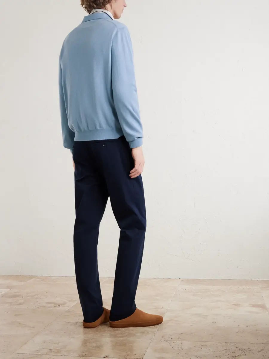 Loro Piana Cashmere Polo Shirt - Men | Thumbnail 4 Loro Piana Cashmere Polo Shirt - Men | Thumbnail 4
