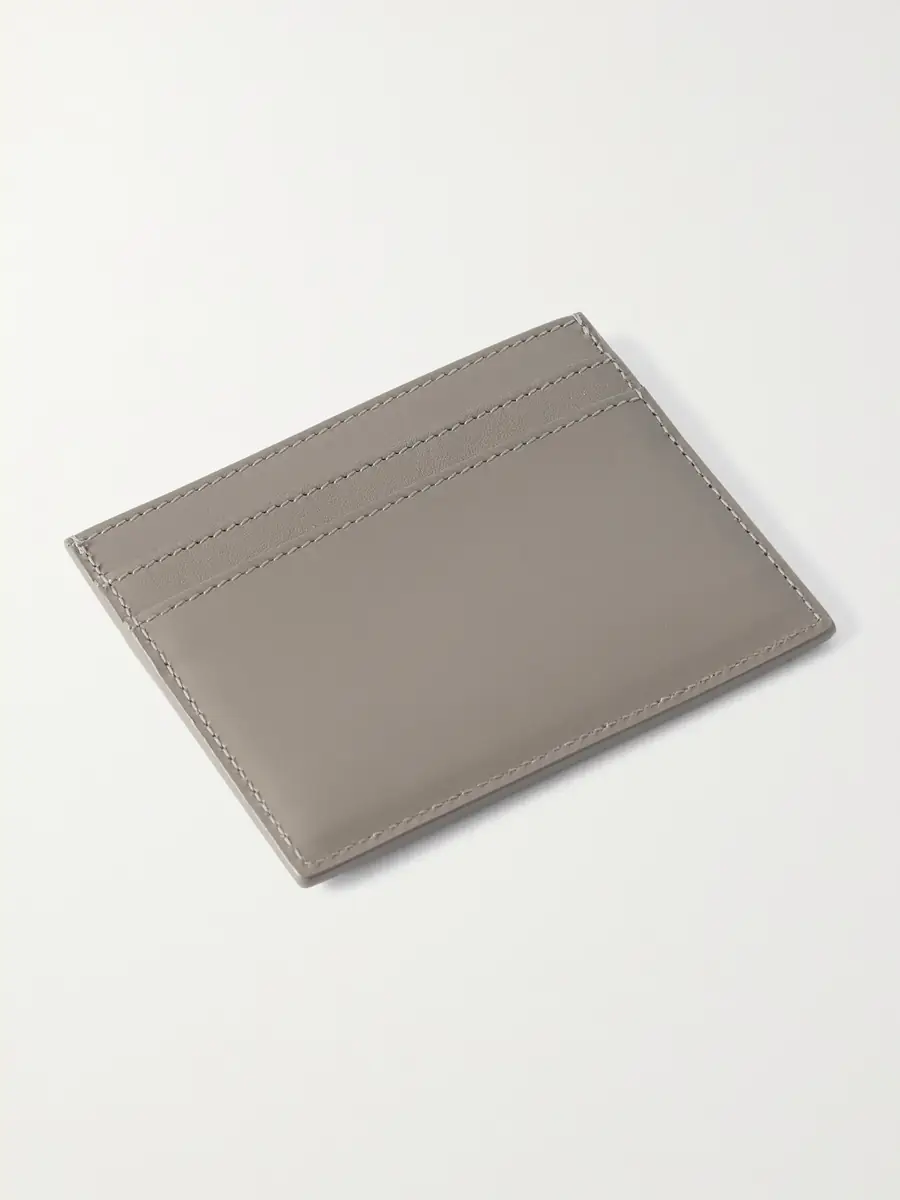 Saint Laurent Logo-Print Leather Cardholder - Men | Thumbnail 2 Saint Laurent Logo-Print Leather Cardholder - Men | Thumbnail 2