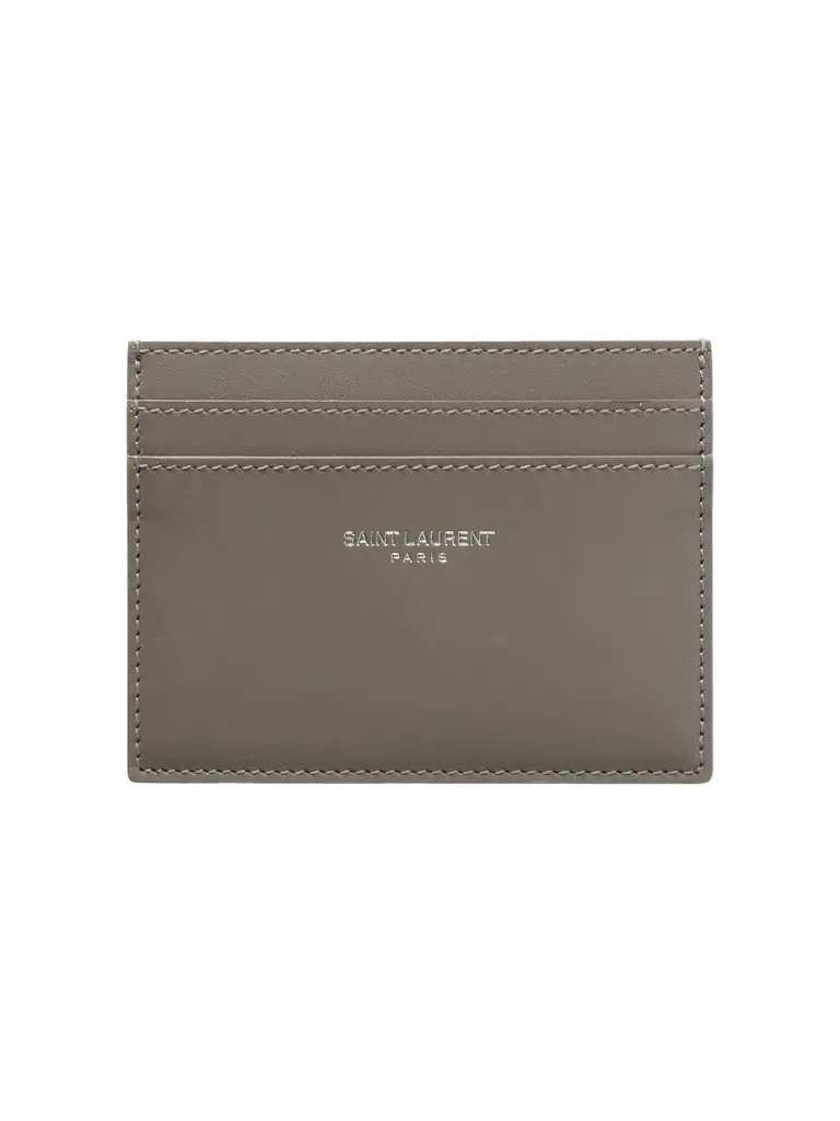 Logo-Print Leather Cardholder - Men Logo-Print Leather Cardholder - Men