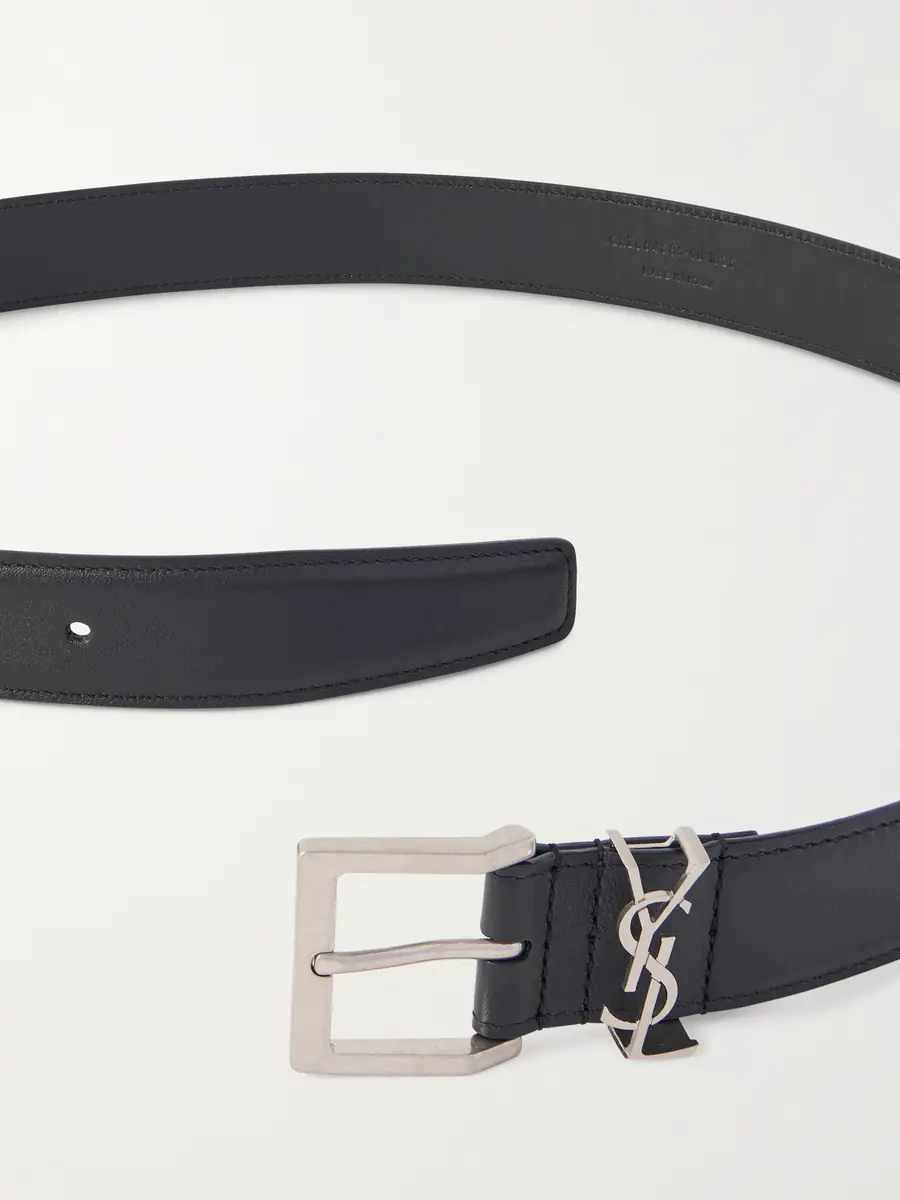 Saint Laurent Leather Belt - Men | Thumbnail 2 Saint Laurent Leather Belt - Men | Thumbnail 2