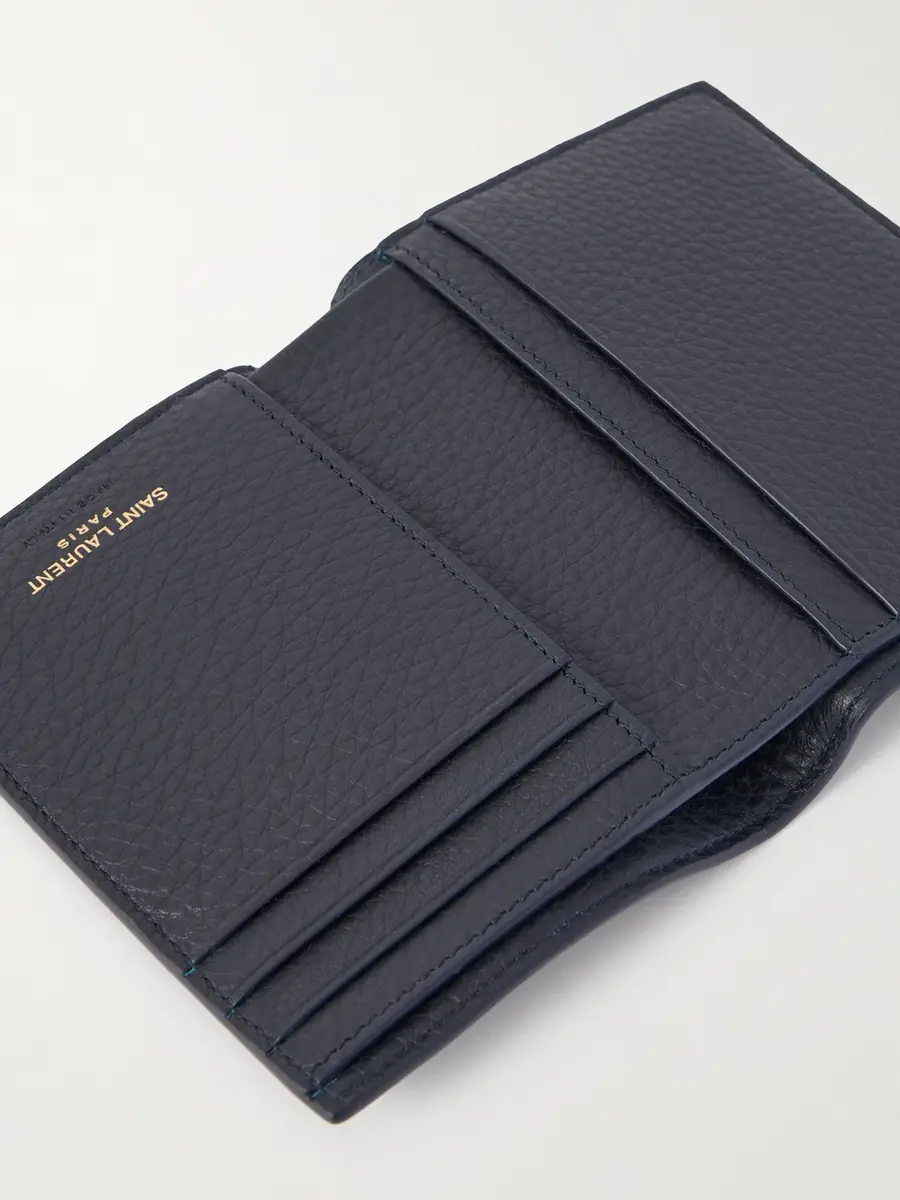 Saint Laurent Full-Grain Leather Billfold Wallet - Men | Thumbnail 4 Saint Laurent Full-Grain Leather Billfold Wallet - Men | Thumbnail 4