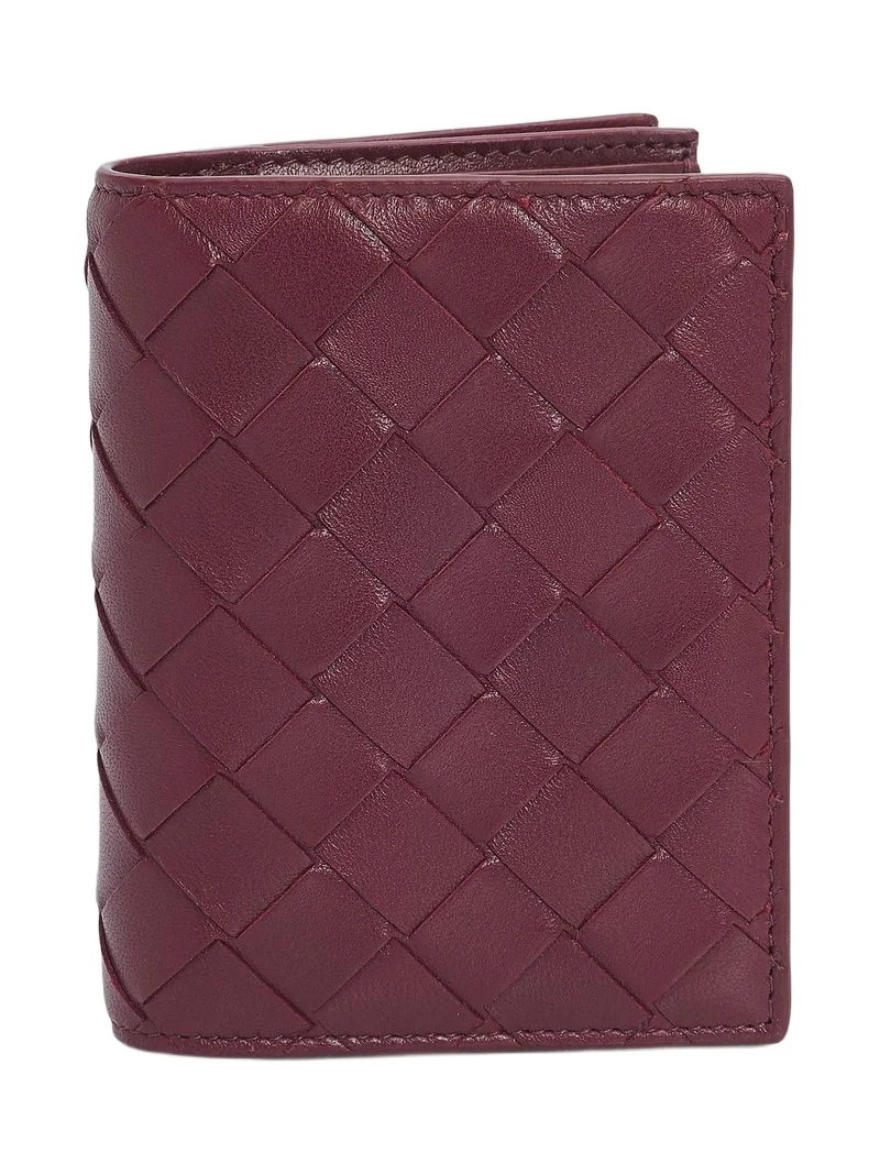 Women's Intrecciato Leather Bifold Wallet Women's Intrecciato Leather Bifold Wallet