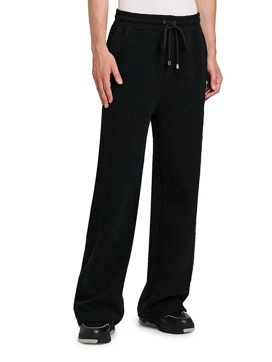 AMIRI Men's Ma Quad Jacquard Drawstring Sweatpants | Thumbnail 4 AMIRI Men's Ma Quad Jacquard Drawstring Sweatpants | Thumbnail 4