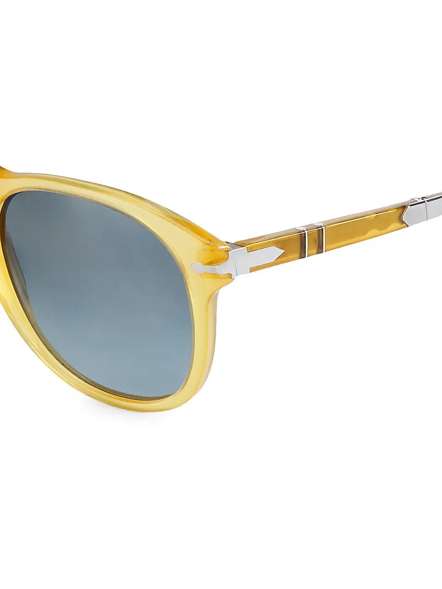 PERSOL Men's 54MM Round Sunglasses | Thumbnail 3