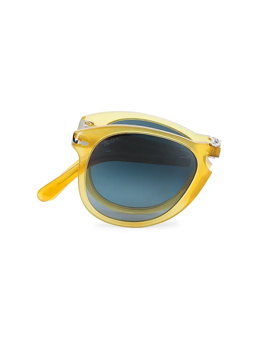 PERSOL Men's 54MM Round Sunglasses | Thumbnail 5