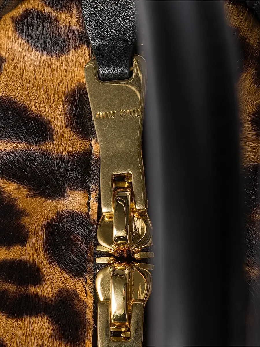 Miu Miu Women's Printed Leather Beau Shoulder Bag | Thumbnail 5 Miu Miu Women's Printed Leather Beau Shoulder Bag | Thumbnail 5