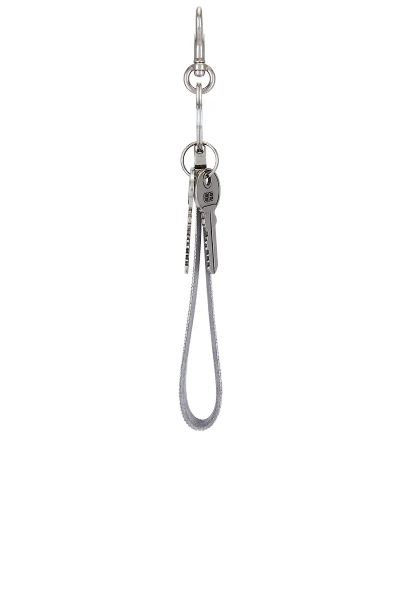 Balenciaga Charm Balen Strass Keychain | Thumbnail 5