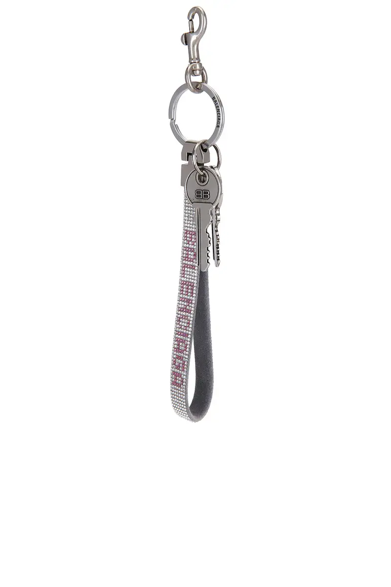 Balenciaga Charm Balen Strass Keychain | Image 1 Balenciaga Charm Balen Strass Keychain | Image 1