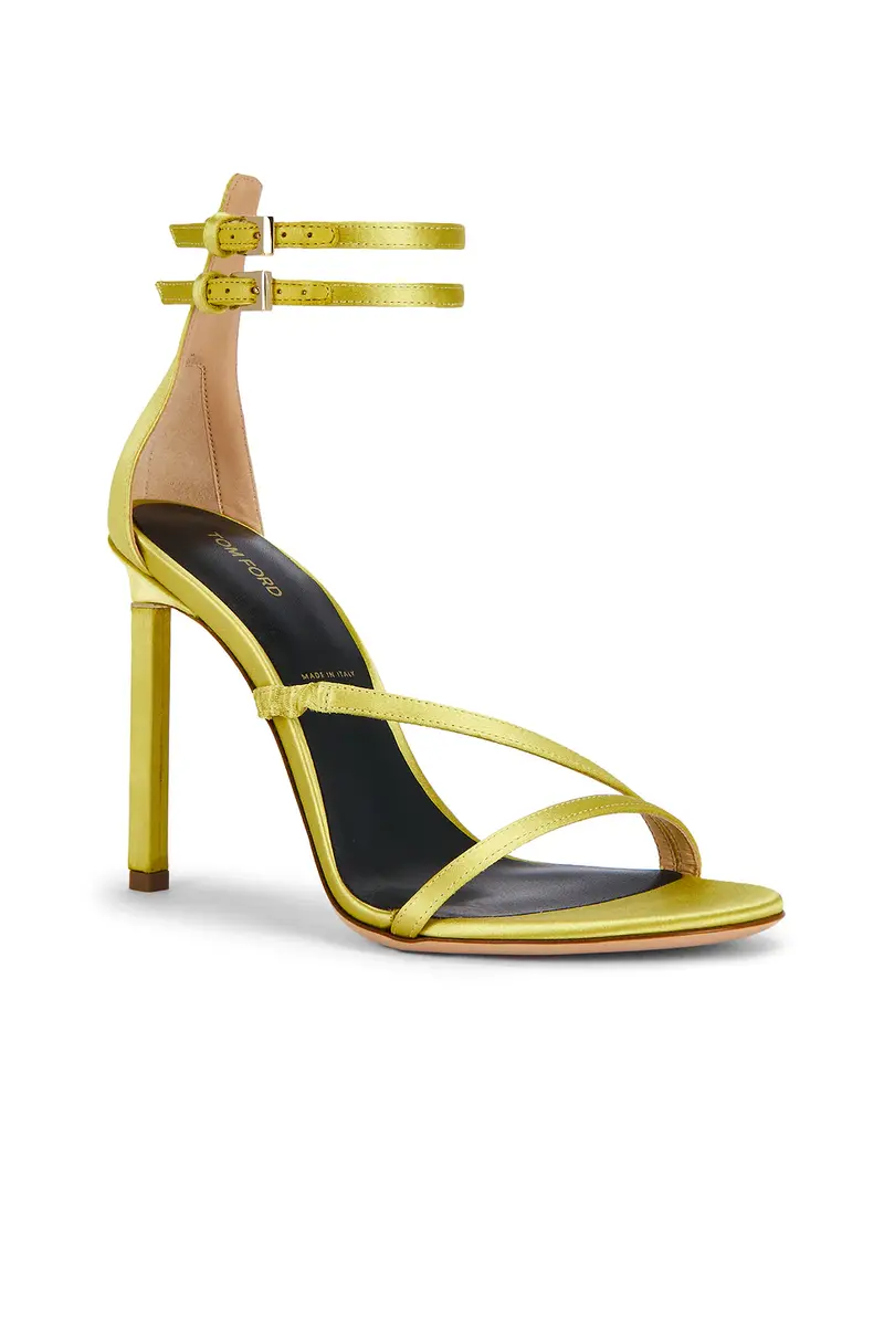 Tom Ford Satin Ankle Strap Sandal | Thumbnail 2 Tom Ford Satin Ankle Strap Sandal | Thumbnail 2