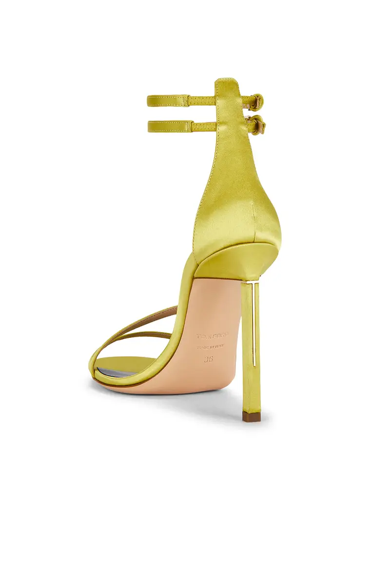 Tom Ford Satin Ankle Strap Sandal | Thumbnail 3 Tom Ford Satin Ankle Strap Sandal | Thumbnail 3