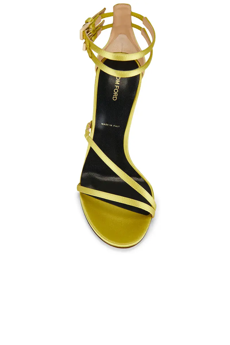 Tom Ford Satin Ankle Strap Sandal | Thumbnail 4 Tom Ford Satin Ankle Strap Sandal | Thumbnail 4